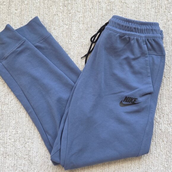 Nike Tech Fleece Pants Joggers Athletic Mens Medium Diffused Blue DD5293-491 - Picture 1 of 15